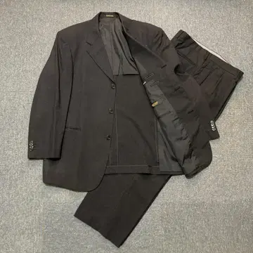 남성용 블랙 무지 수트 XL XXL GUINNESS 봄 여름 빅