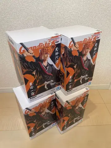 BLEACH Grandista 쿠로사키 이치고 4체 세트