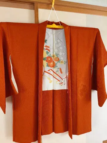 컨디션 최상 기모노 겉옷 시보리