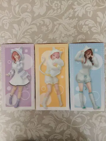 5등분의 신부 이치카 니노 미쿠 피규어 3종 세트