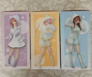 5등분의 신부 이치카 니노 미쿠 피규어 3종 세트