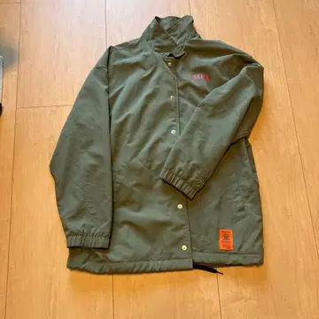 Reebok 올리브 그린 나일론 자켓 L