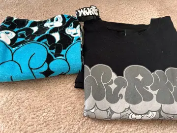 그래픽 T셔츠와 타월 세트