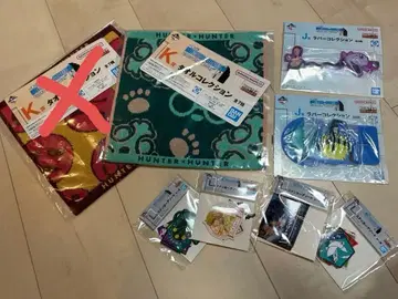 제일복권 HUNTER x HUNTER 하위상 세트 8점