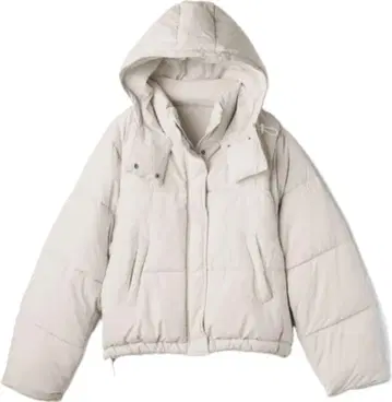 GRL 아이보리 충전솜 다운 자켓 F 사이즈