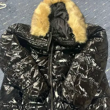 SHEIN 퍼 후드 다운