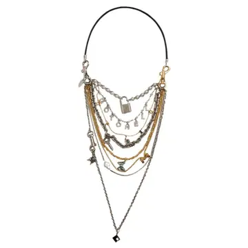 doublet MAGNETIC 'GO TO HELL' NECKLACE