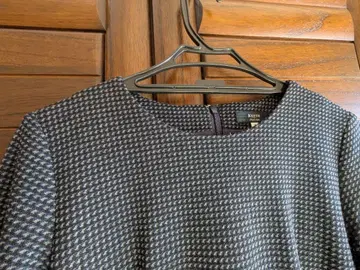 격자 무늬 원피스