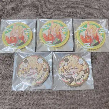 센라 Brun 센완 캔뱃지 등신 그린 데포