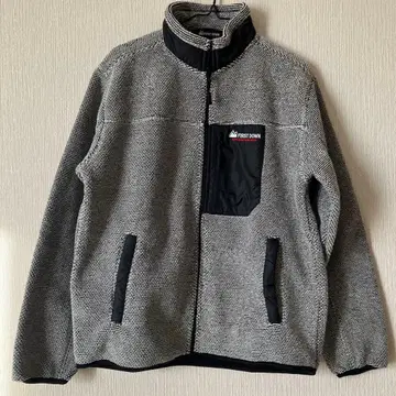 [ 미사용 새상품 ] FIRST DOWN 플리스 자켓 풀 집업 L 사이즈