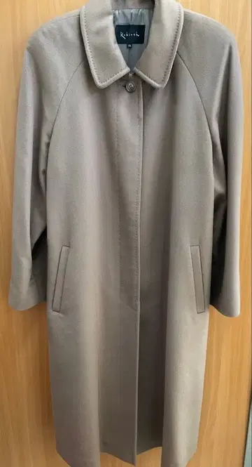 Rebirth 베이지 캐시미어 롱 코트 11호