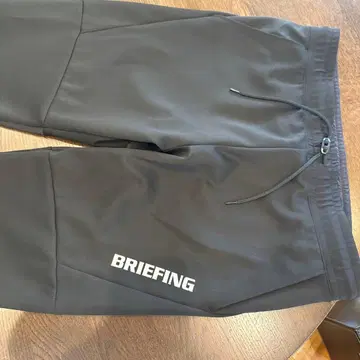BRIEFING 스트레치 팬츠 블랙