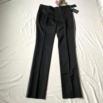 [ 새상품 미사용 ] 나노 유니버스 슬랙스 블랙 38 일본제