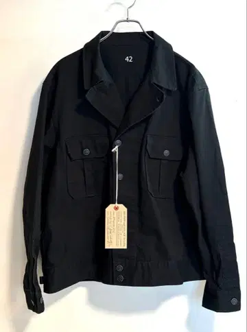 WP1054 WAIPER 미군 M-41 HBT 자켓 42 블랙