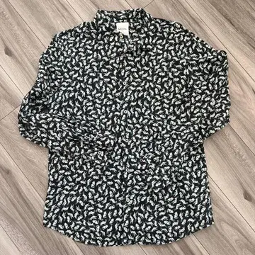 Paul Smith 토끼 패턴 긴팔 셔츠 L