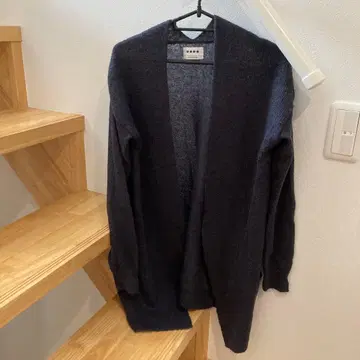 PLST 다크 그레이 가디건 사이즈 2