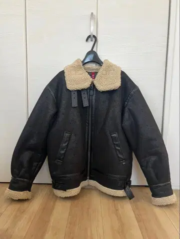 ALPHA INDUSTRIES 페이크 무스탕 자켓 L