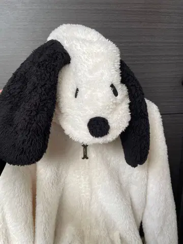 스누피 플리스 룸웨어