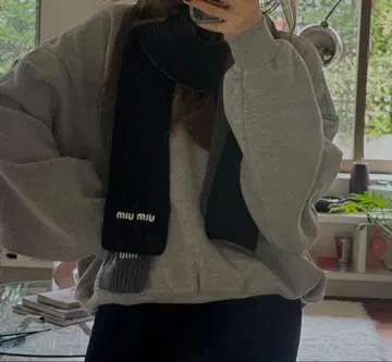 그레이 오버 사이즈 맨투맨