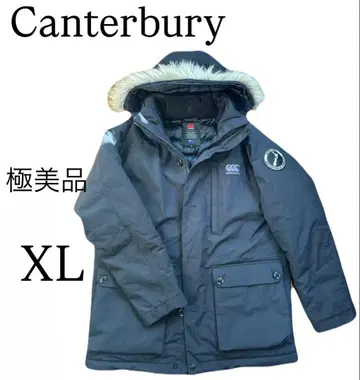 [컨디션 최상] 캔터베리 인버카길 다운 코트 블랙 XL