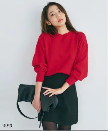 택 포함 새상품 BASEMENT 베이스먼트 온라인 맨투맨 라이크 니트