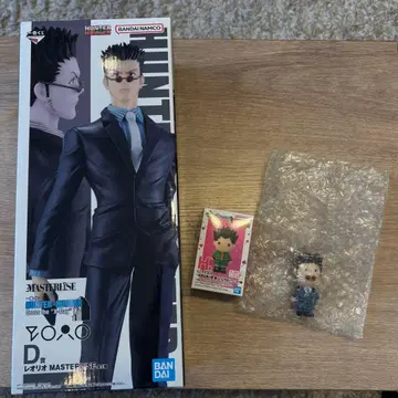헌터헌터 제일복권 레오리오 D상 (피규어), H상 (마스코트) 세트