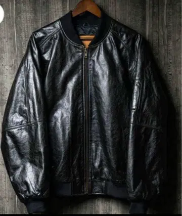 PABLO VINCI 레더 봄버 재킷 S 사이즈