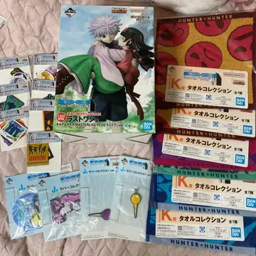 헌터헌터 라스트 원상 제일복권 러버 컬렉션 스티커 키루아