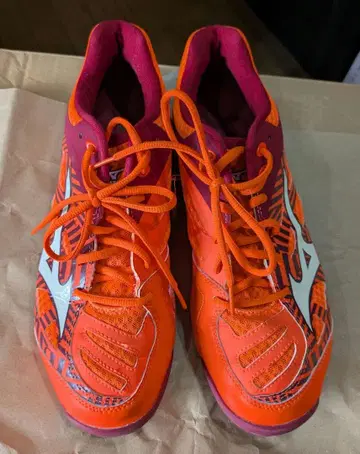 Mizuno Wave Exceed 테니스화 오렌지 27.5cm