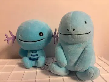 포켓몬스터 휴식 타임 봉제 인형 우파&누오