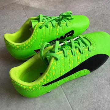 PUMA PWR 축구화 형광 그린 22cm