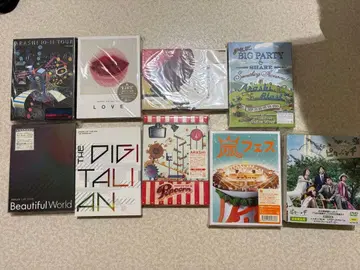 아라시 ARASHI DVD & Blu-ray 세트 9매