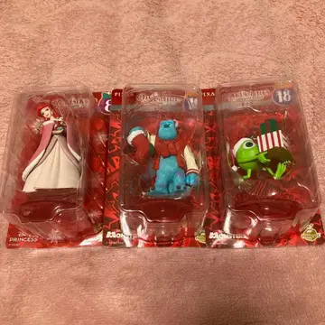 디즈니 오너먼트 복권 마이크 샐리 아리엘 미사용 새상품 상자 없음