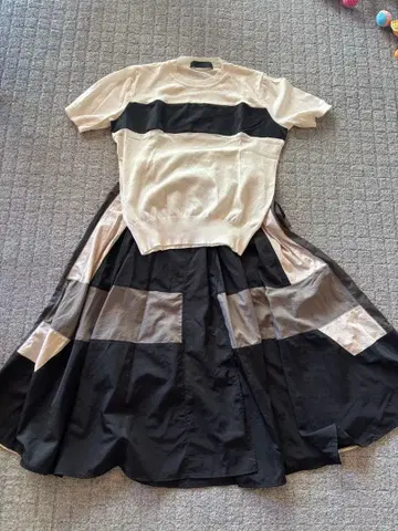 MICALLE MICALLE 미카레미카레 바이컬러 셋업