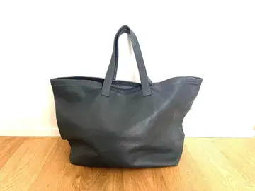 마가렛호웰 그레이 가죽 토트백