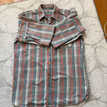 WAREHOUSE 체크 무늬 플란넬 셔츠 42