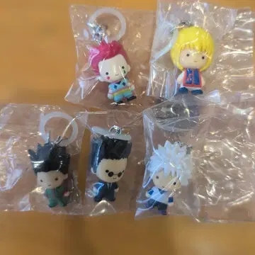 HUNTER x HUNTER 메지루시 액세서리 전 5종 컴플리트 세트