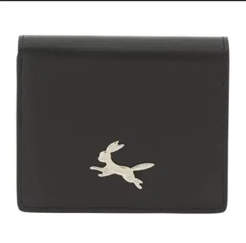 천연 가죽 접이식 지갑 블래키 포켓몬 센터 가죽 소가죽 블랙 블랙