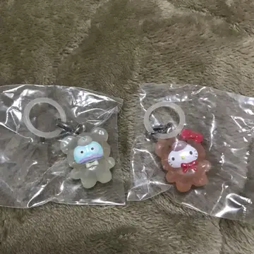 산리오 라떼곰 메지루시 액세서리 키티 한교동