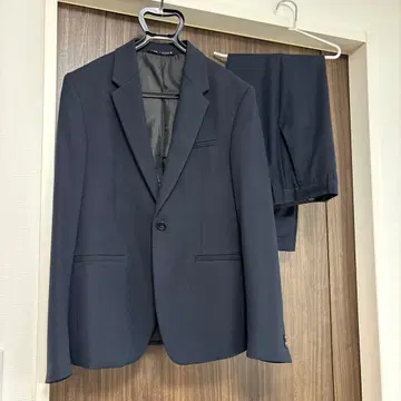 ZARA 셋업 수트 네이비