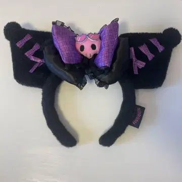 USJ 쿠로미 머리띠 블랙 보라색