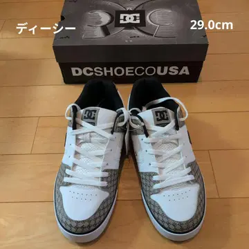 [ 미사용 새상품 ] DC 스니커즈 29.0cm 화이트/브라운