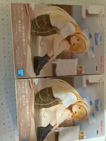 이웃집 천사의 말썽꾸러기 공주님 시이나 마히루 피규어 2개