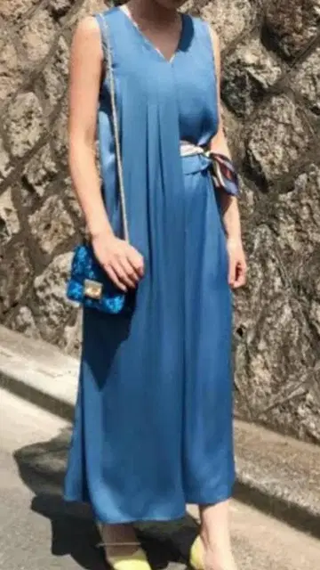 아메리 올인원 빈티지 블루 Ameri vintage 결혼식