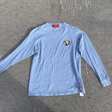 Indian Motorcycle 긴팔 T셔츠 라이트 블루