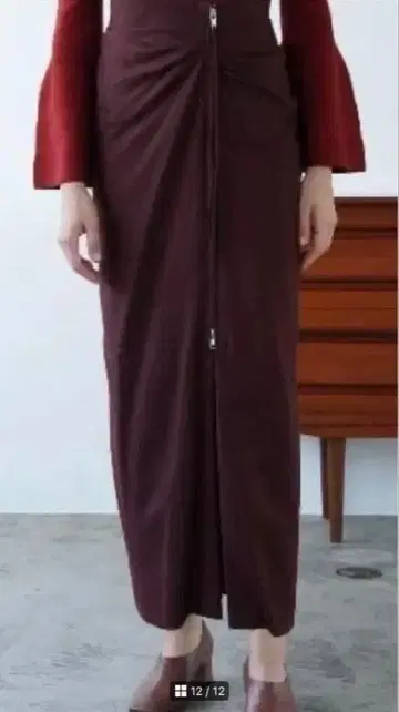 CLANE 롱 타이트 스커트