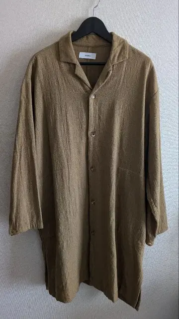 마르카 베이지 셔츠 코트