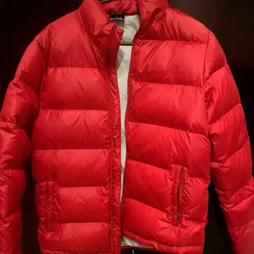 EA7 다운 자켓 레드