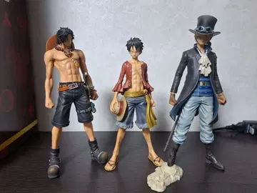 원피스 루피 에이스 사보 피규어 세트