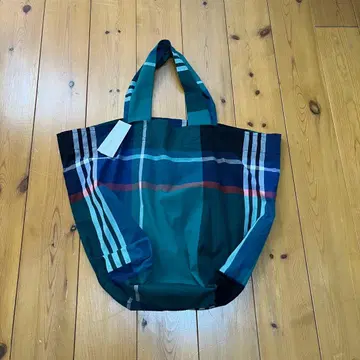 베리떼꾸르 라지 토트백 vc2470B 짙은 녹색 체크